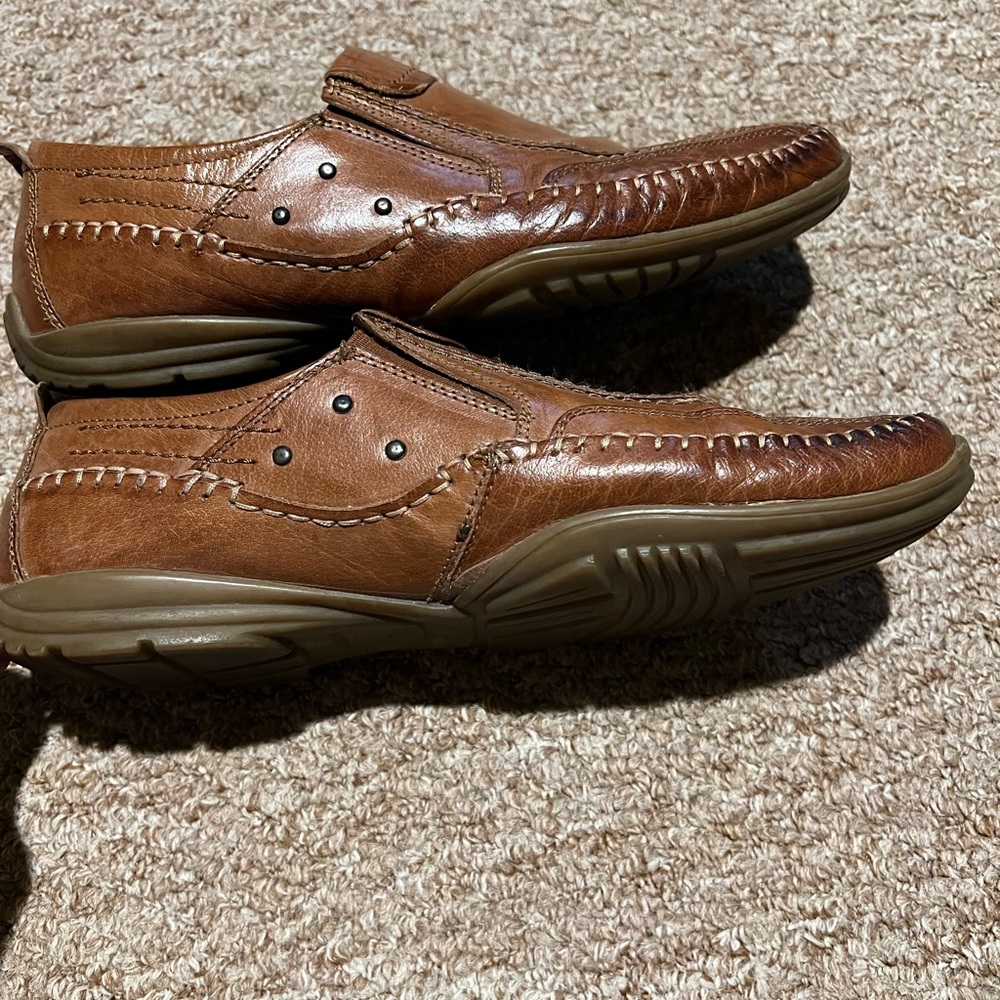 Brown Claudio Conti Driver Shoes